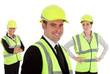 a young team of architects or engineers a young team of architects or engineers