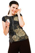 Happy woman listening MP3 Happy woman listening MP3
