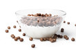 Breakfast, chocolate balls