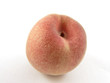 Red natural isolated peach