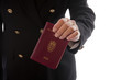Hand - Passport handing over
