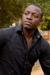 African male model. African male model.
