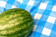 Watermelon on Picnic Blanket