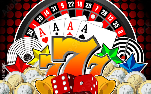 Illustration: Casino Symbols Casino Symbols