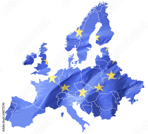 Illustration: Europakarte Europakarte