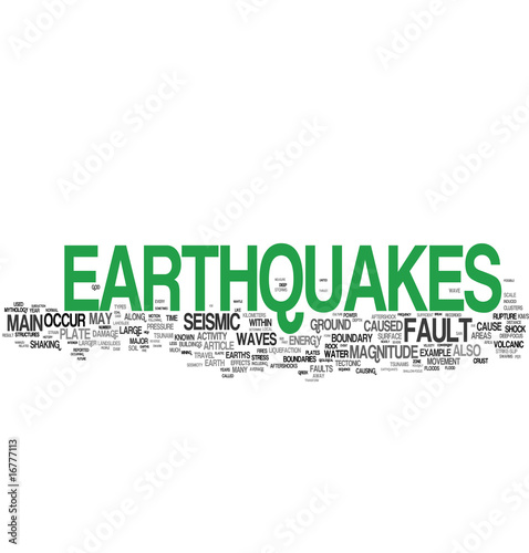The Word Earthquake