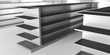 Supermarket shelves