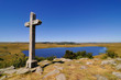 Le lac de saint andéol dans l'aubrac