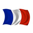 Illustration: Flagge Frankreich Flagge Frankreich