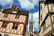 Colombage dans le vieux Dijon