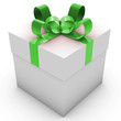 Regalo moño verde