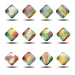 different flags set
