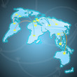 Illustration of some world trades routes. Illustration of some world trades routes.