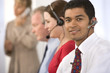 Business team working in office