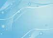Blue Background with balls Blue Background with balls