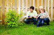 Family watering plant