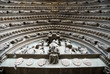 Arch in the entrance of a cathedral