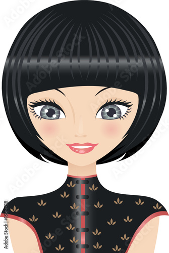Vecteur : Cheongsam Cheongsam
