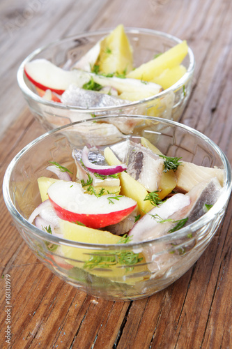 Photo: Herring salad Herring salad