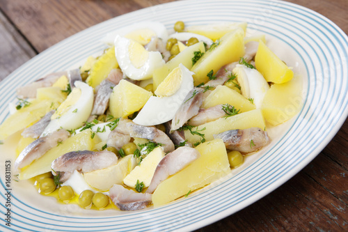 Photo: Herring salad Herring salad
