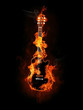 Gitara w ogniu