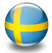 Kugel Schweden Fahne