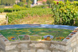 Table d'orientation dans les vignes, Meurville (Aube)