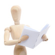 Pantin lisant son journal Pantin lisant son journal