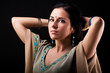 Woman in national clothing