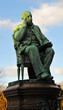 Statue in Pere Lachaise cemetery