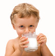 Photo: boy drinking milk boy drinking milk