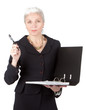 experienced lawyer holding a contract experienced lawyer holding a contract