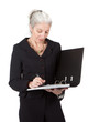 Senior lawyer writes in a document Senior lawyer writes in a document