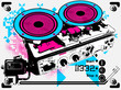 Turntable Music Print Design Artwork Turntable Music Print Design Artwork
