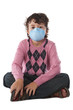 Child infected with influenza A