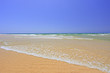 Sandy beach at Faro, Portugal