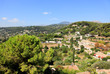 aerial view from the village of Saint-Paul France