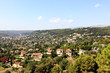 aerial view from the village of Saint-Paul France