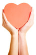Holding a heart