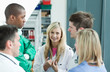 Foto: Group of doctors speaking in a hospital office Group of doctors speaking in a hospital office