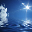 cielo riflesso