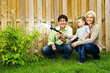 Family watering plant