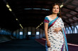 Attractive indian lady in traditional costume
