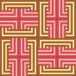 Seamless yellow red tile pattern Seamless yellow red tile pattern