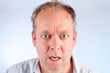 Man Angry about Something