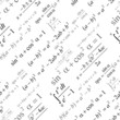 Seamlessly vector wallpaper mathematics on white Seamlessly vector wallpaper mathematics on white