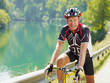 senior cyclist