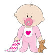 Baby Soother Girl Baby Soother Girl