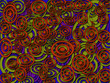 espirais coloridas
