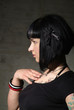 Frau mit Tattoo